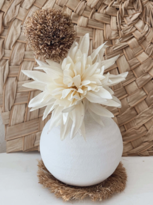 Vase weiß